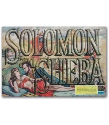 Solomon and Sheba﻿ - Vintage Advertisement