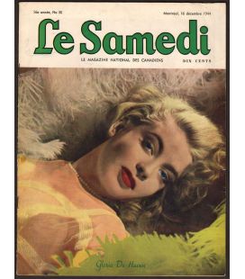 Le Samedi - 16 décembre 1944 - Magazine québécois