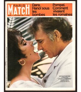 Paris Match N°961 - 9 septembre 1967 - Magazine français avec Elizabeth Taylor