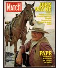 Paris Match Magazine N°1569 - June 22, 1979 with John Wayne