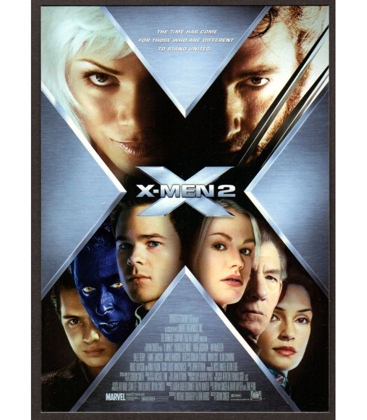 X-Men 2 - Postcard - Cinéma Passion