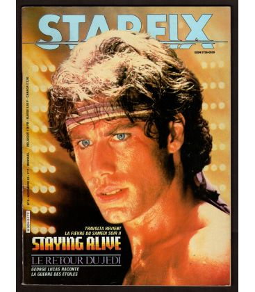 Starfix Magazine N°9 - November 1983 with John Travolta