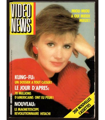 Video News Magazine N°28 - February 1984 with Miou-Miou
