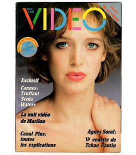 Télé Ciné Vidéo N°40 - Mai 1984 - Magazine français avec Agnès Soral