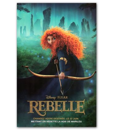 Brave - 11" x 17" - Original French Canadian Poster
