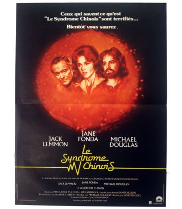 The China Syndrome﻿﻿ - 16" x 21" - Vintage Original French Poster