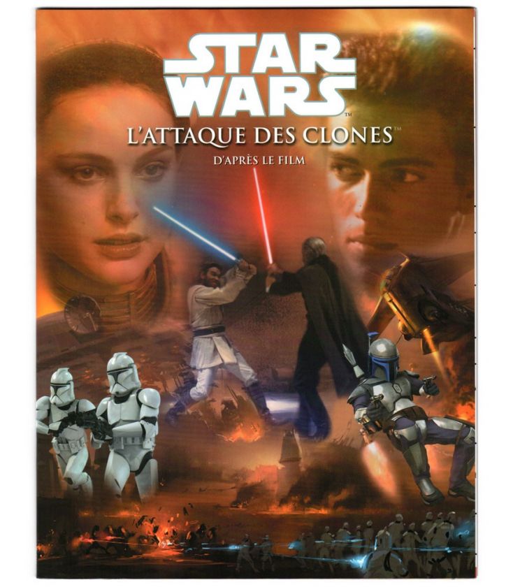 24 x 36 inches Vintage Star Wars Attack of the Clones Poster Episode 2 2002 