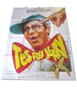 T'es fou Jerry - 47" x 63" - Ancienne affiche originale française
