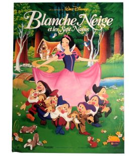 Snow White and the Seven Dwarfs - 16" x 21" - Original French Poster