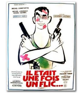 There Was Once a Cop - 47" x 63" - Vintage Original French Poster
