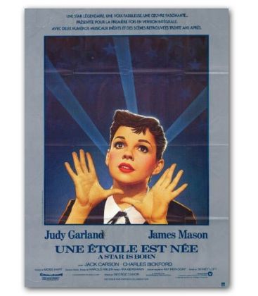 A Star is Born - 47" x 63" - Vintage Original French Poster