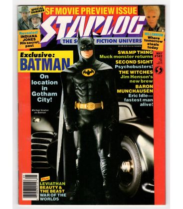 Starlog Magazine N°142 - May 1989 with Batman