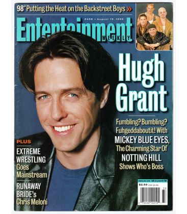 Entertainment Weekly Magazine N°498 - August 13, 1999 with Hugh Grant