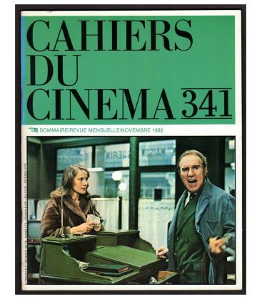 Cahiers du cinema Magazine N°341 - November 1982 with Michel Piccoli