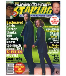 Starlog N°252 - Juillet 1998 - Magazine américain avec X-Files