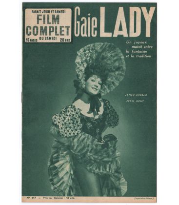 The Gay Lady - Vintage Film Complet Magazine