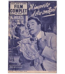Il importe d'être constant - Ancien magazine Film complet de 1953