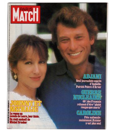 Paris Match Magazine N°1801 - Vintage december 2, 1983 issue with Nathalie Baye