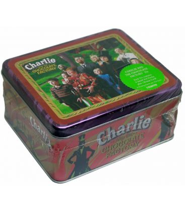 Charlie et la chocolaterie - Boite collector avec 4 paquets de cartes