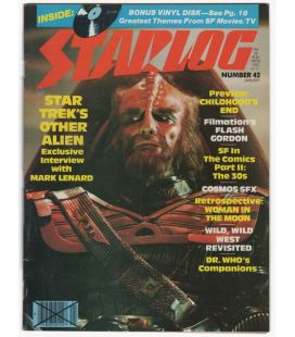 Starlog N°42 - Janvier 1981 - Ancien magazine américain avec Star Trek