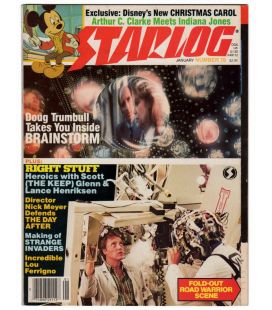 Starlog N°78 - Janvier 1984 - Ancien magazine américain avec Christopher Walken