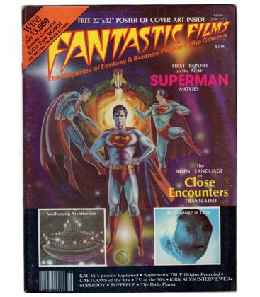 Fantastic Films﻿ Magazine N°2 - Vintage June 1978 issue with Superman