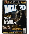 Wizard Magazine N°193 - November 2007 issue with Batman The Dark Knight
