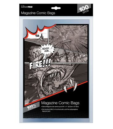 Magazine size bags - Pack of 100