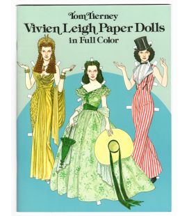 Vivien Leigh - Livre à découper Paper Dolls en couleur