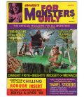 For Monsters Only Magazine N°8 - July 1969 - Vintage US Magazine with Dracula