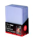 Premium Toploader 3" x 4" - Pack of 25 - Ultra Pro