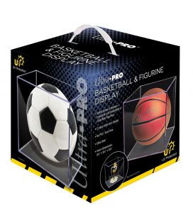 Basketball and Figurines UV Protection Display Case - Ultra-Pro (Ball not included)