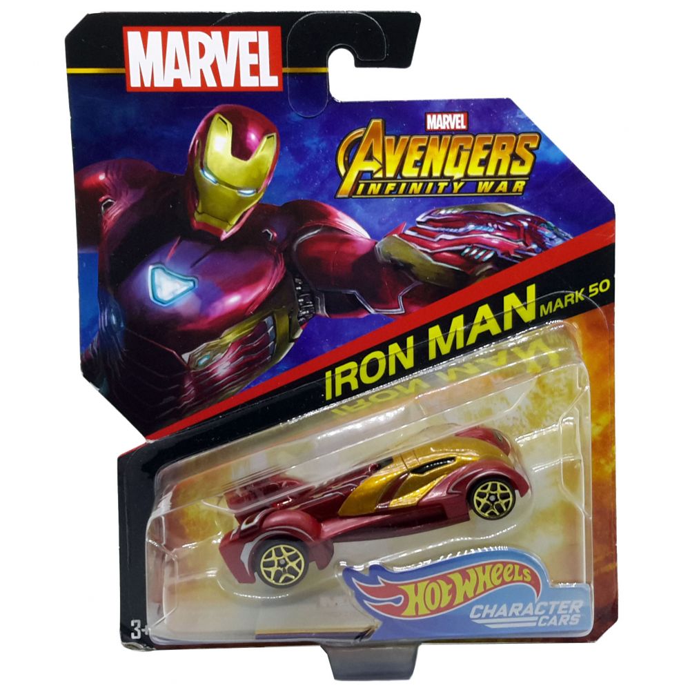 Hot Wheels Marvel IRON MAN Character Cars