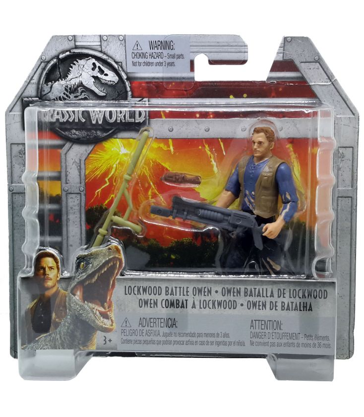 Jurassic World Lockwood Battle Owen Action Figure Mattel 2018 for sale online 