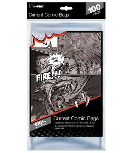 Current size comic bags - Pack of 100 - Ultra-Pro