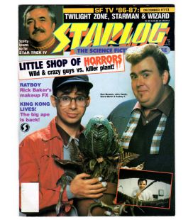 Starlog Magazine N°113 - Vintage December 1986 issue with Rick Moranis and John Candy
