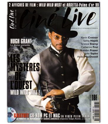 Ciné Live Magazine N°26 - July 1999 - French Magazine with Will Smith