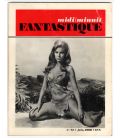 Midi Minuit Fantastique - 14 - Juin 1966 - Ancien magazine français avec Raquel Welch
