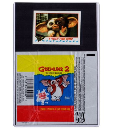 Gremlins 2 - Card with wrapper Gizmo