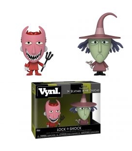 The Nightmare before Christmas - Lock & Shock - Vynl boxset figures