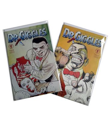 Dr. Giggles - Set of 2 Comics - Official Movie Adaptation