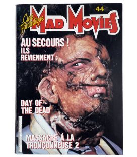 Mad Movies N°44 - Novembre 1986 - Ancien magazine français avec Massacre à la tronçonneuse 2