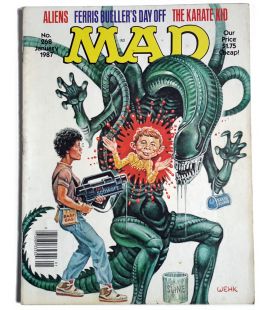 Mad Magazine N°268 - Vintage January 1987 issue with Aliens