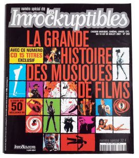 Les Inrockuptibles Magazine N°298 - July 10, 2001 issue Special Soundtracks