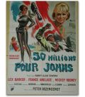 50 millions pour Johns - 22" x 32" - Affiche française