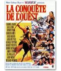 How The West Was Won - 16" x 21" - Original French Poster