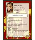 Molly Sims - Chase Card - Memorabilia