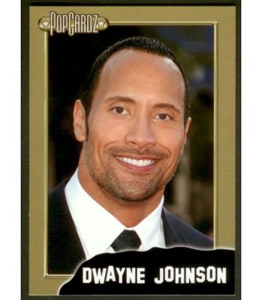 Dwayne Johnson - Carte spéciale