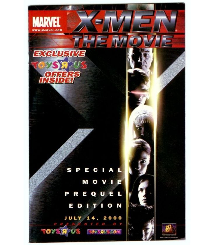 X Men Special Movie Prequel Comic Book Cin ma Passion