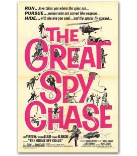 The Great Spy Chase - 27" x 40"